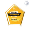 Belmar Pentagon VividPrint™ Double Sided Award