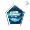 Belmar Pentagon VividPrint™ Double Sided Award