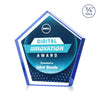 Belmar Pentagon VividPrint™ Double Sided Award