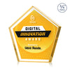 Belmar Pentagon VividPrint™ Double Sided Award