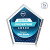 Belmar Pentagon VividPrint™ Double Sided Award