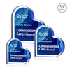 Davina Heart VividPrint™ Double Sided Award