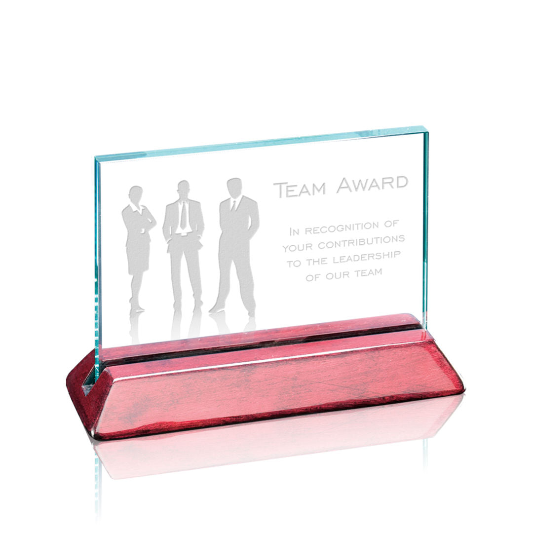 Renfrew Horizontal Award - Jade/Rosewood