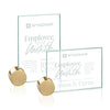 Bermuda Award - Jade/Gold Circle