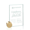 Bermuda Award - Jade/Gold Circle