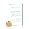 Bermuda Award - Jade/Gold Circle