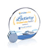 Verdunn VividPrint™ Award - Starfire/Silver Circle