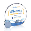 Verdunn VividPrint™ Award - Starfire/Silver Circle