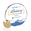 Verdunn VividPrint™ Award - Starfire/Gold Circle