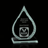 Iceberg Oil Drop Award on Base - Jade