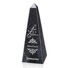 Marble Obelisk Award - Black