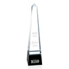 Single-Groove Optical Crystal Obelisk Award