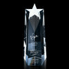 Star Obelisk Award — Five-Sided Optical Crystal