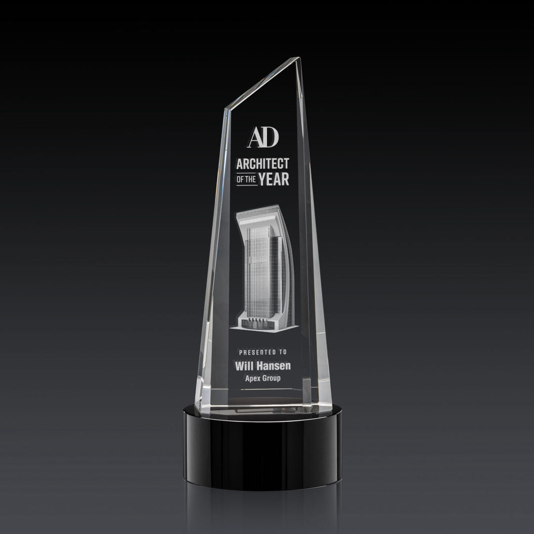 Akron Tower 3D Award on Base