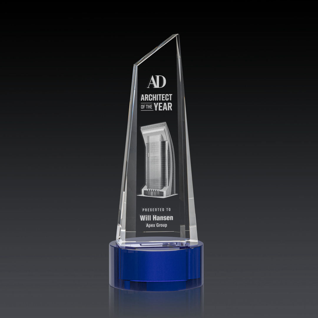 Akron Tower 3D Award on Base