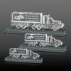 Crystal 18 Wheeler on Base 3D