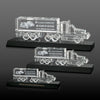 Crystal 18 Wheeler on Base 3D