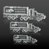 Crystal 18 Wheeler Award 3D