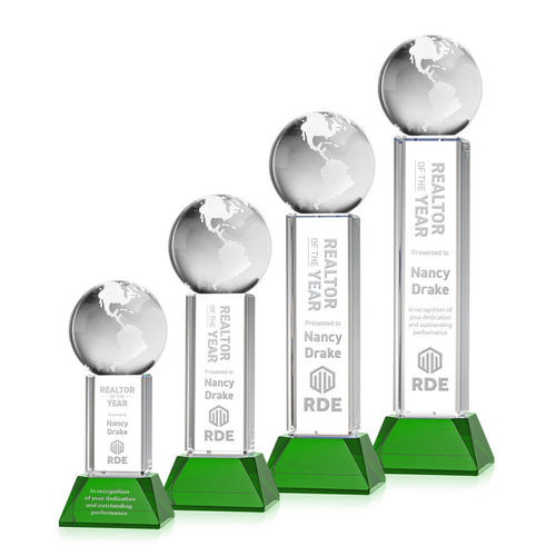 Globe Award on Stowe Base