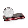 Globe Award on Rosewood Base