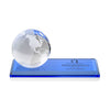 Globe Award on Rectangle Base