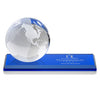 Globe Award on Rectangle Base