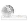 Globe Award on Rectangle Base