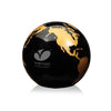 Colored Optical Crystal Globe Paperweight