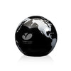 Colored Optical Crystal Globe Paperweight
