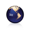 Colored Optical Crystal Globe Paperweight