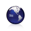 Colored Optical Crystal Globe Paperweight