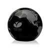 Colored Optical Crystal Globe Paperweight