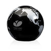 Colored Optical Crystal Globe Paperweight