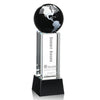 Luz Globe Award on Base - Black/Silver