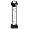 Luz Globe Award on Base - Black/Silver