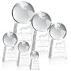 Globe Award on Tall Base