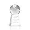 Globe Award on Tall Base
