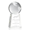 Globe Award on Tall Base