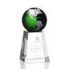 Heathcote Globe Award - Green/Silver