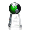 Heathcote Globe Award - Green/Silver