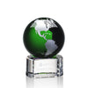 Dundee Globe Award - Green/Silver