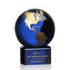 Marcana Globe Award - Blue/Gold