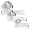 Globe VividPrint™ Award on Rectangle Base