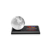 Globe VividPrint™ Award on Rectangle Base