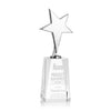 Tuscany Chrome Star on Cairns Base - Clear