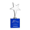 Tuscany Chrome Star on Woodlawn Base