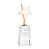 Tuscany Gold Star on Cairns Base - Clear