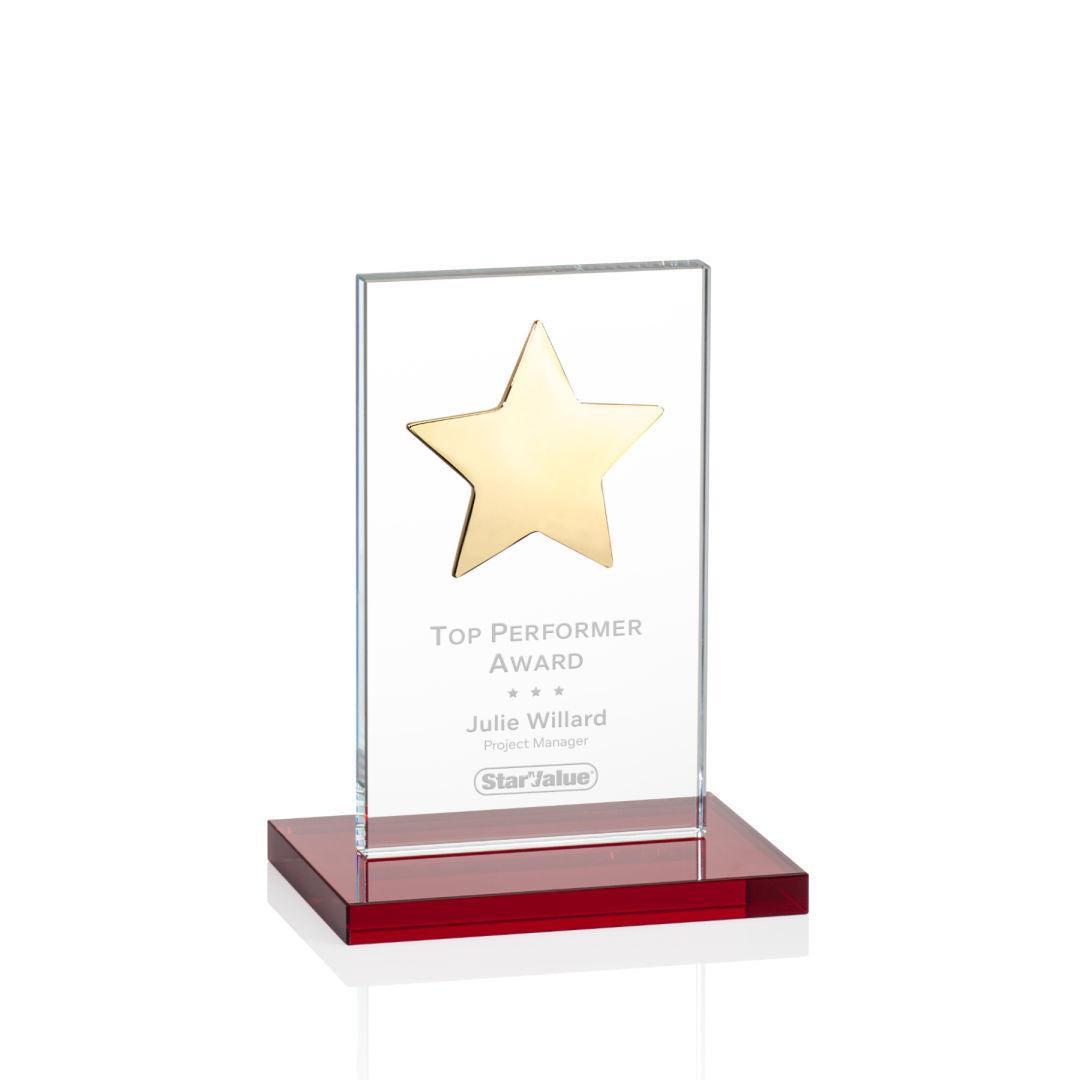 Dallas Star Award - Red/Gold