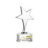 Tuscany Chrome Star VividPrint™ Award on Paragon Base