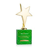 Tuscany Gold Star VividPrint™ Award on Woodlawn Base